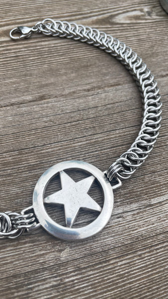 Lonestar Chainmaille Necklace
