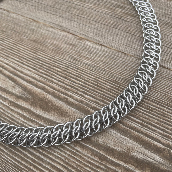 GSG Chainmaille Choker Necklace Stainless Steel