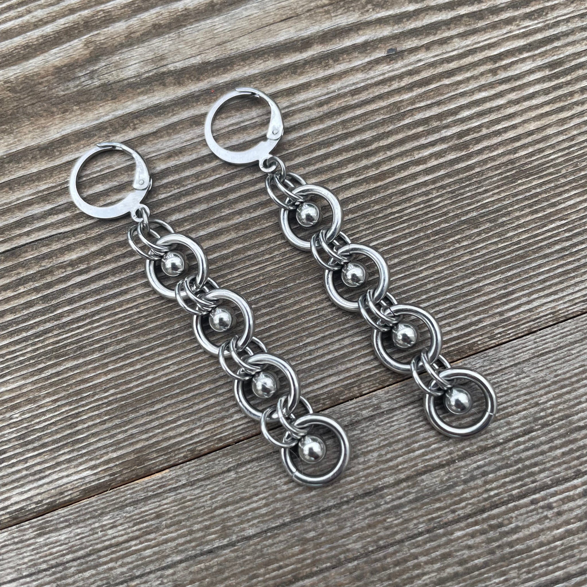 Strutter Chainmaille Earrings