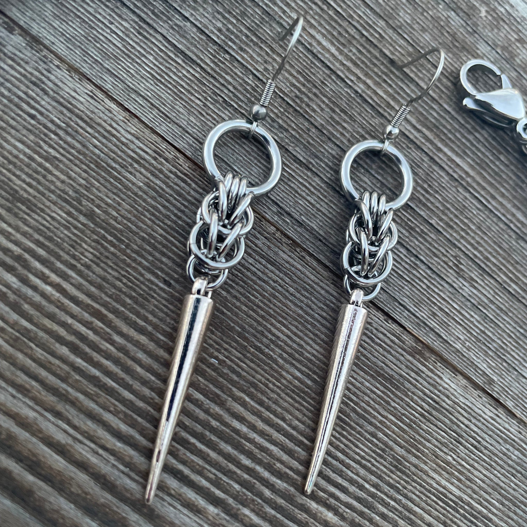 Half Lolla Chainmaille Earrings