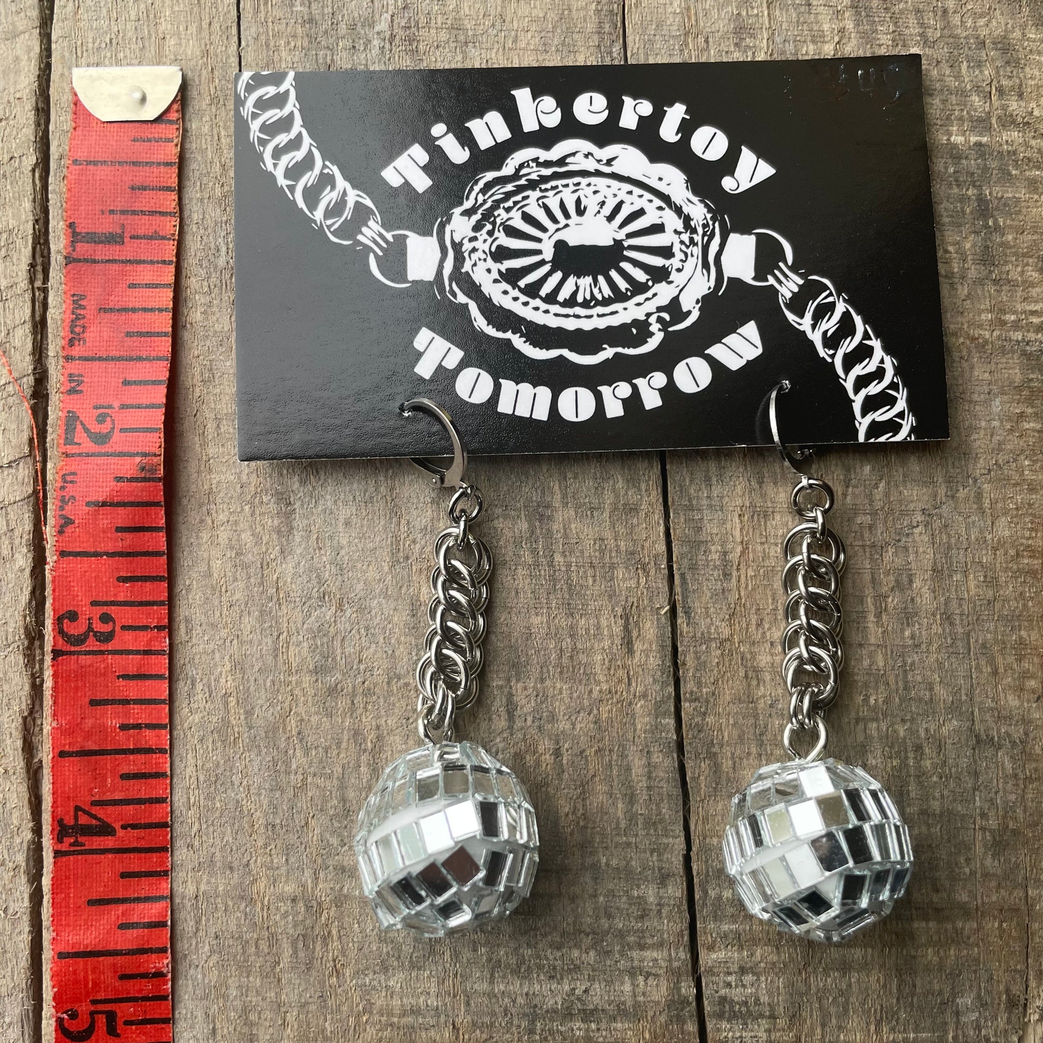 Thrift Store - HP3 Disco Ball Earrings