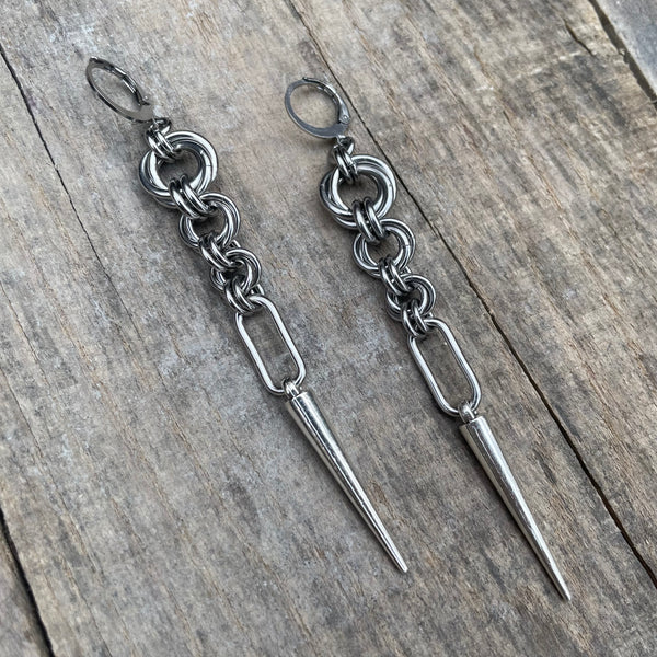 Legacy Drop Chainmaille Earrings