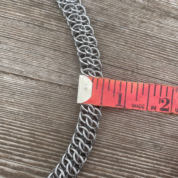 GSG Chainmaille Choker Necklace Stainless Steel