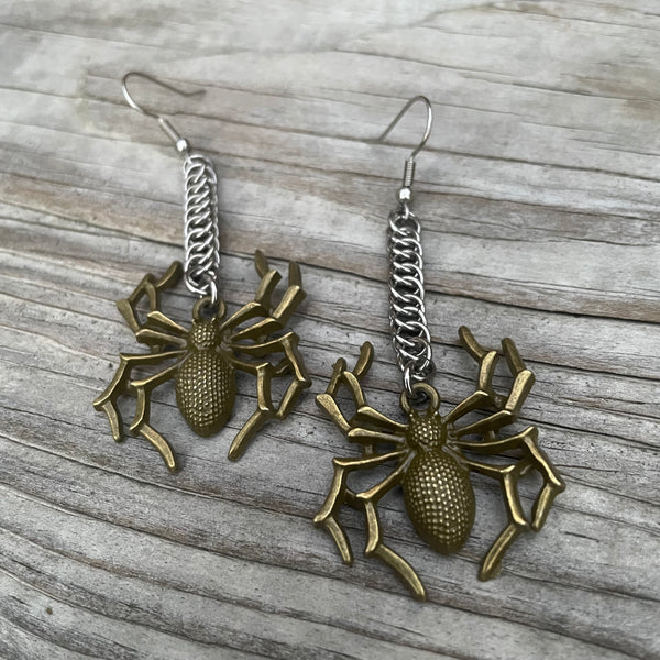 Itsy Bitsy Spider Earrings