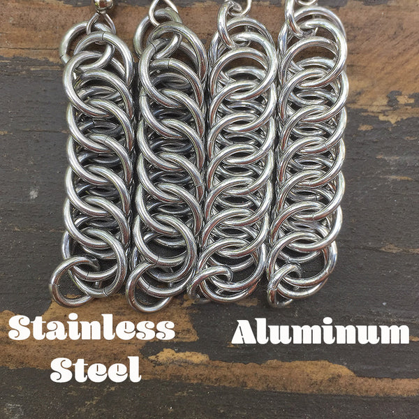 Chunky Aluminum Choker Necklace