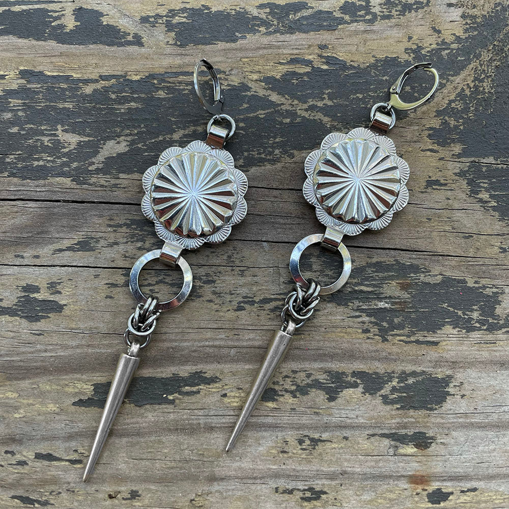 Starburst Concho Earrings