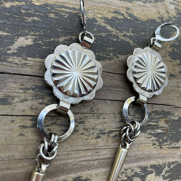 Starburst Concho Earrings