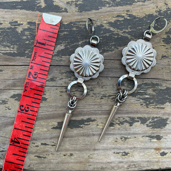 Starburst Concho Earrings