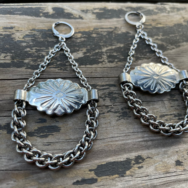 Concho Chain Earrings