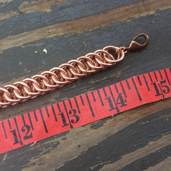 Copper Chainmaille Choker