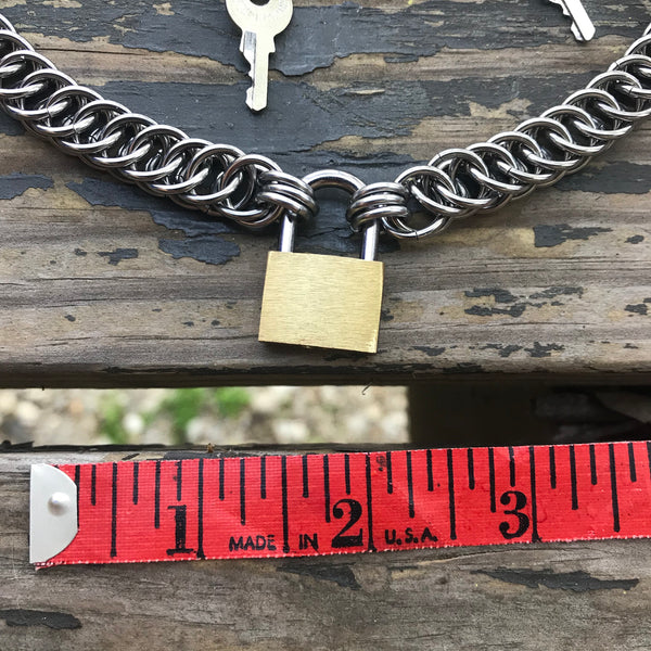 Lock Chainmaille Choker