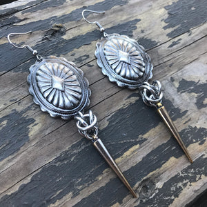 Concho Maille Earrings Byz