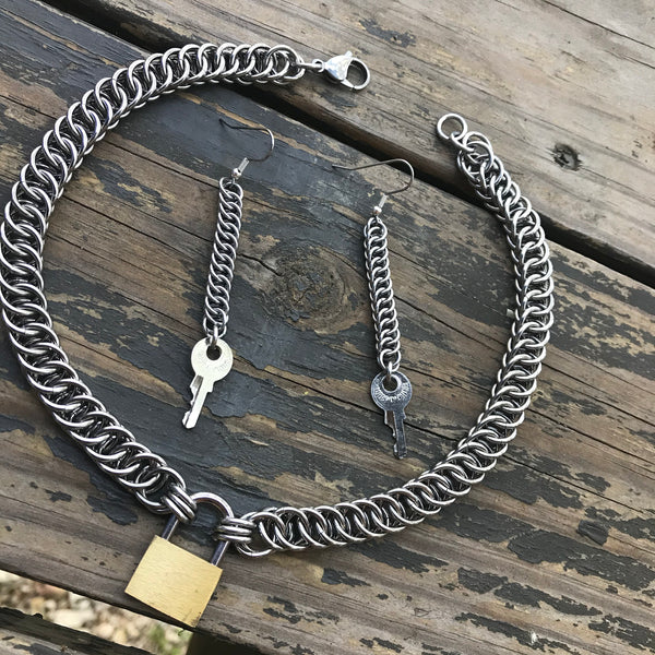 Lock Chainmaille Choker