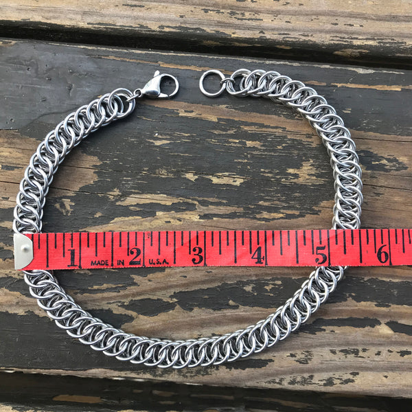 Chunky Aluminum Choker Necklace