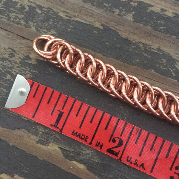 Copper Chainmaille Choker