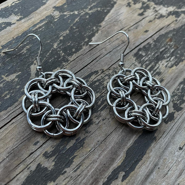 Helm Flower Earrings