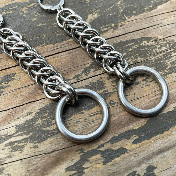 HP3 Chainmaille O Ring Earrings